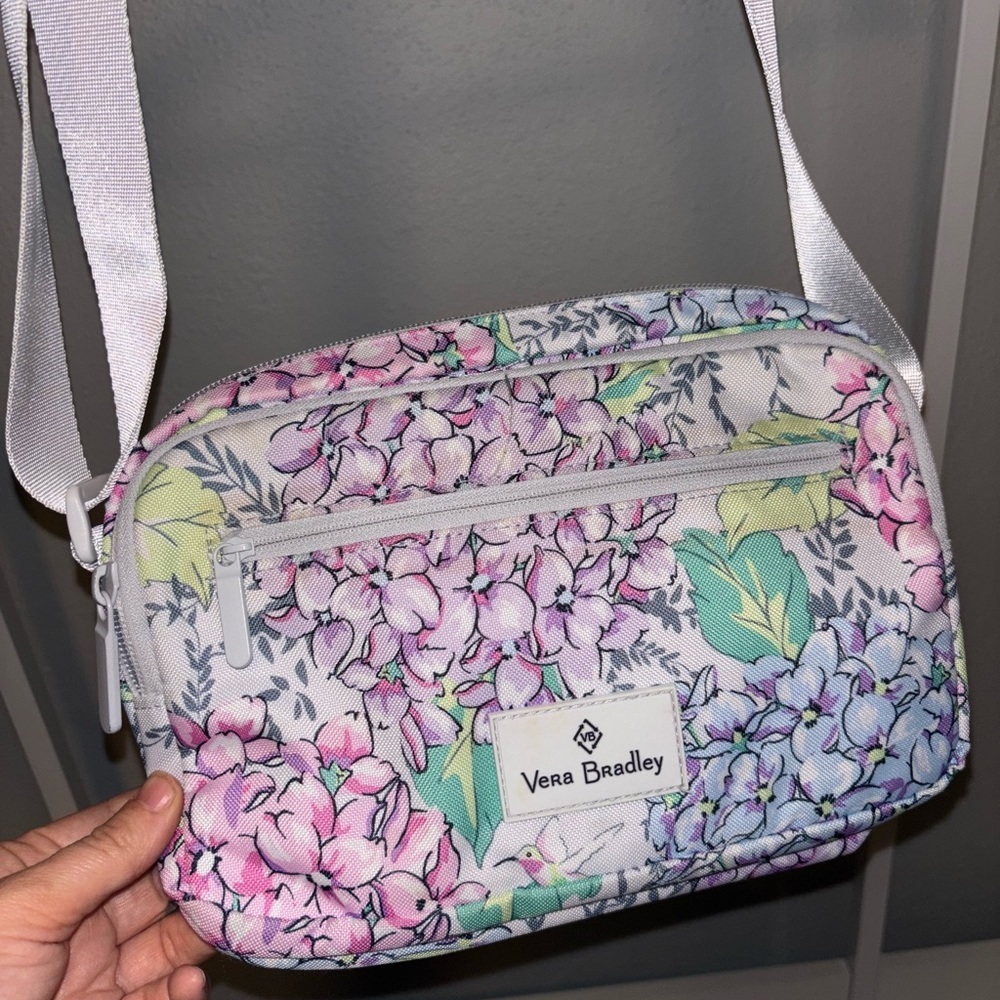 Vera Bradley Pastel Floral Crossbody Bag - Picture 2 of 7
